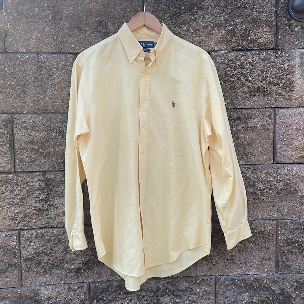 Polo by Ralph Lauren Iconic Oxford Shirt Yarmouth 100% Cotton Button Down 16-34